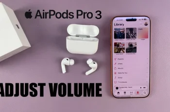 How To Adjust Volume On Airpods Pro 3