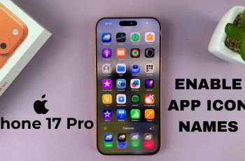 How To Enable App Icon Names On iPhone 17 / 17 Pro How To Enable App Icon Names On iPhone 17 / 17 Pro