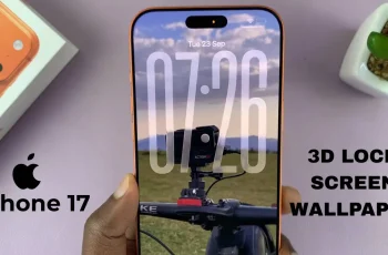 How To Enable 3D Lock Screen Wallpaper On iPhone 17 / 17 Pro How To Enable 3D Lock Screen Wallpaper On iPhone 17 / 17 Pro