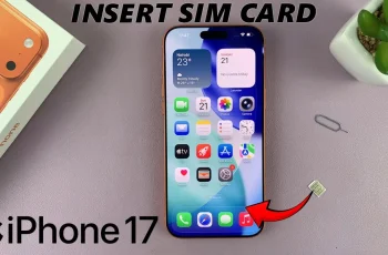 How To Insert SIM Card In iPhone 17 / 17 Pro