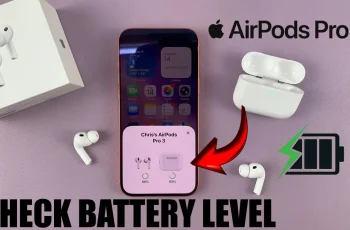How To Check Battery Level On Airpods 3 How To Check Battery Level On Airpods 3