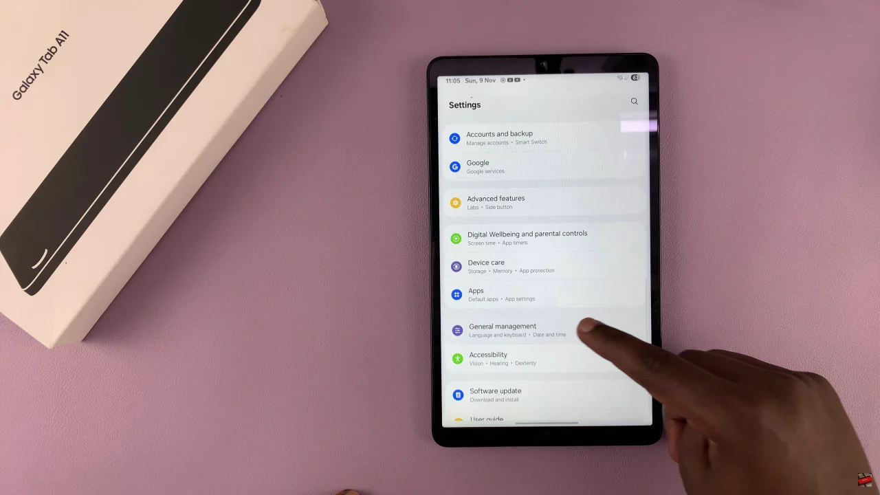 How To Change Language On Samsung Galaxy Tab A11