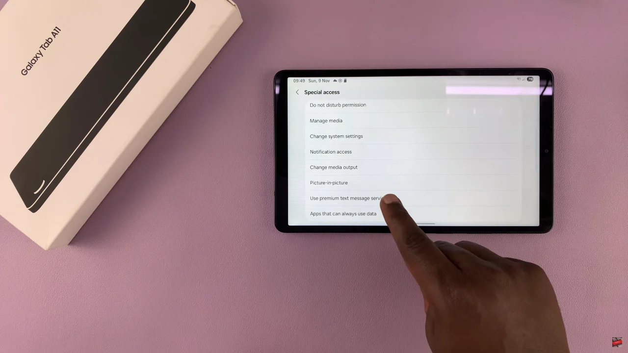 How To Enable Picture In Picture Mode On Samsung Galaxy Tab A11