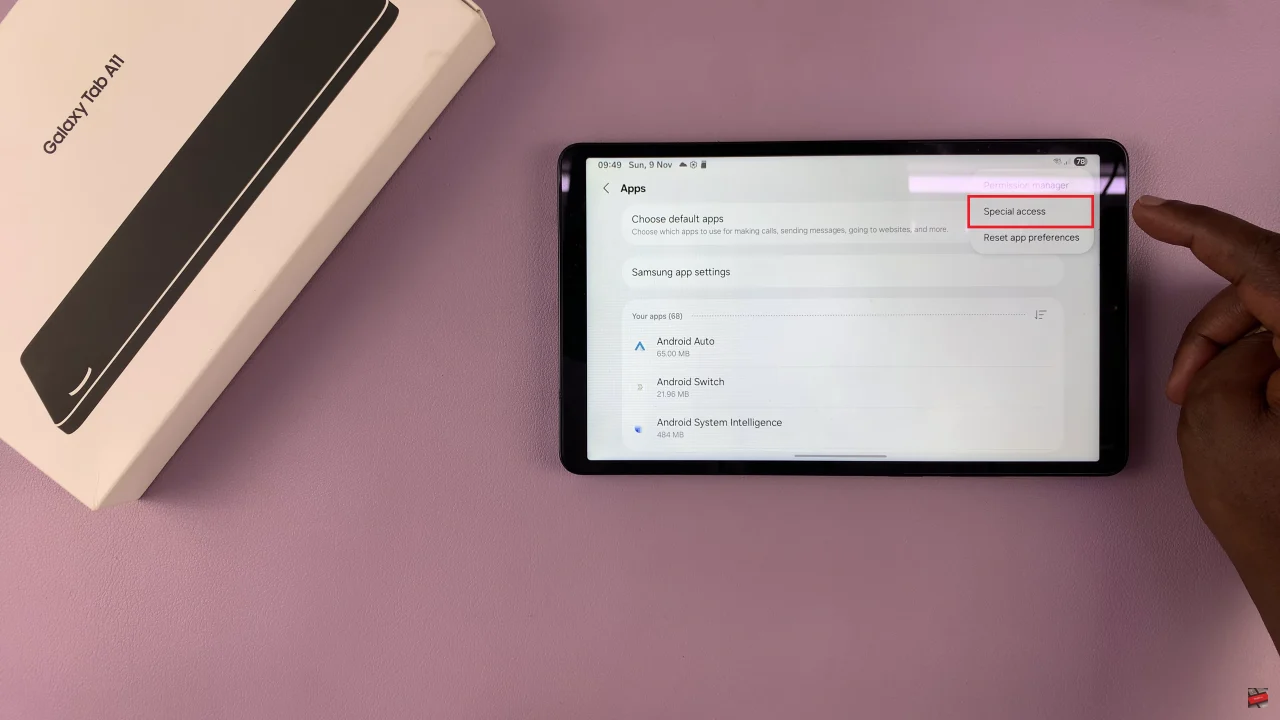 How To Enable Picture In Picture Mode On Samsung Galaxy Tab A11