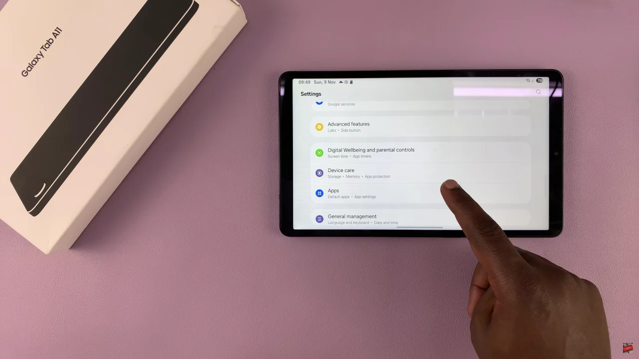 How To Enable Picture In Picture Mode On Samsung Galaxy Tab A11