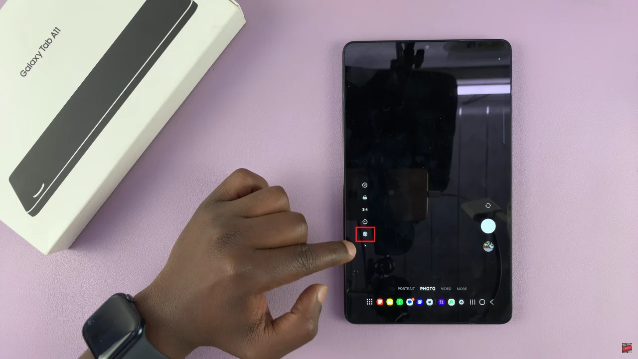 How To Open Camera Settings On Samsung Galaxy Tab A11