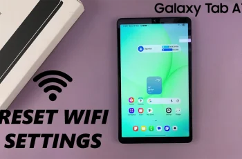 How To Reset WIFI Settings (Network Settings) On Samsung Galaxy Tab A11