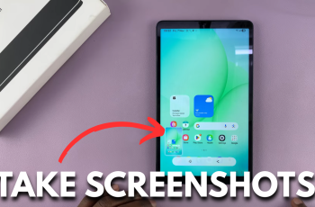 How To Take Screenshots On Samsung Galaxy Tab A11