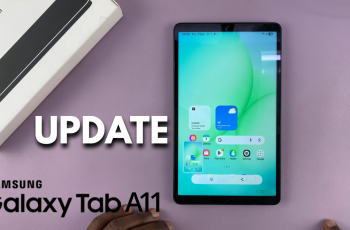 How To Update Samsung Galaxy Tab A11