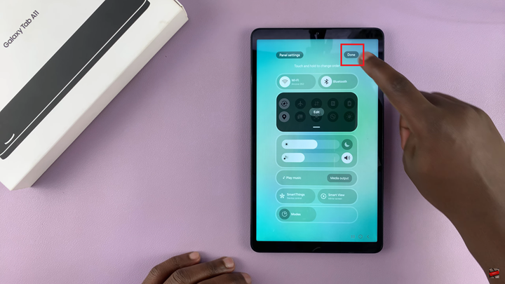 Screenshot On Samsung Galaxy Tab A11 Without Buttons
