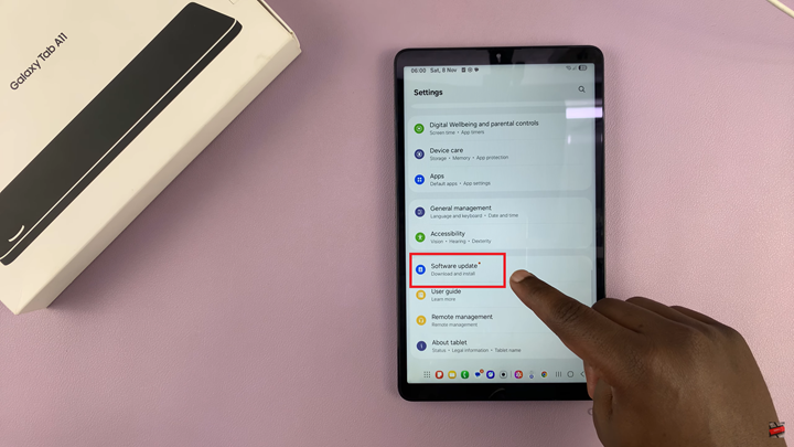 Update Samsung Galaxy Tab A11