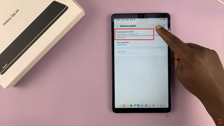 Update Samsung Galaxy Tab A11