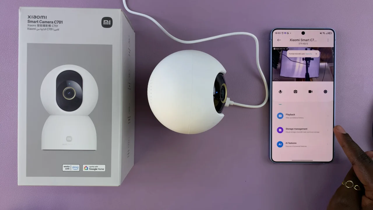 How To Format MicroSD Card In Xiaomi Smart Camera C701