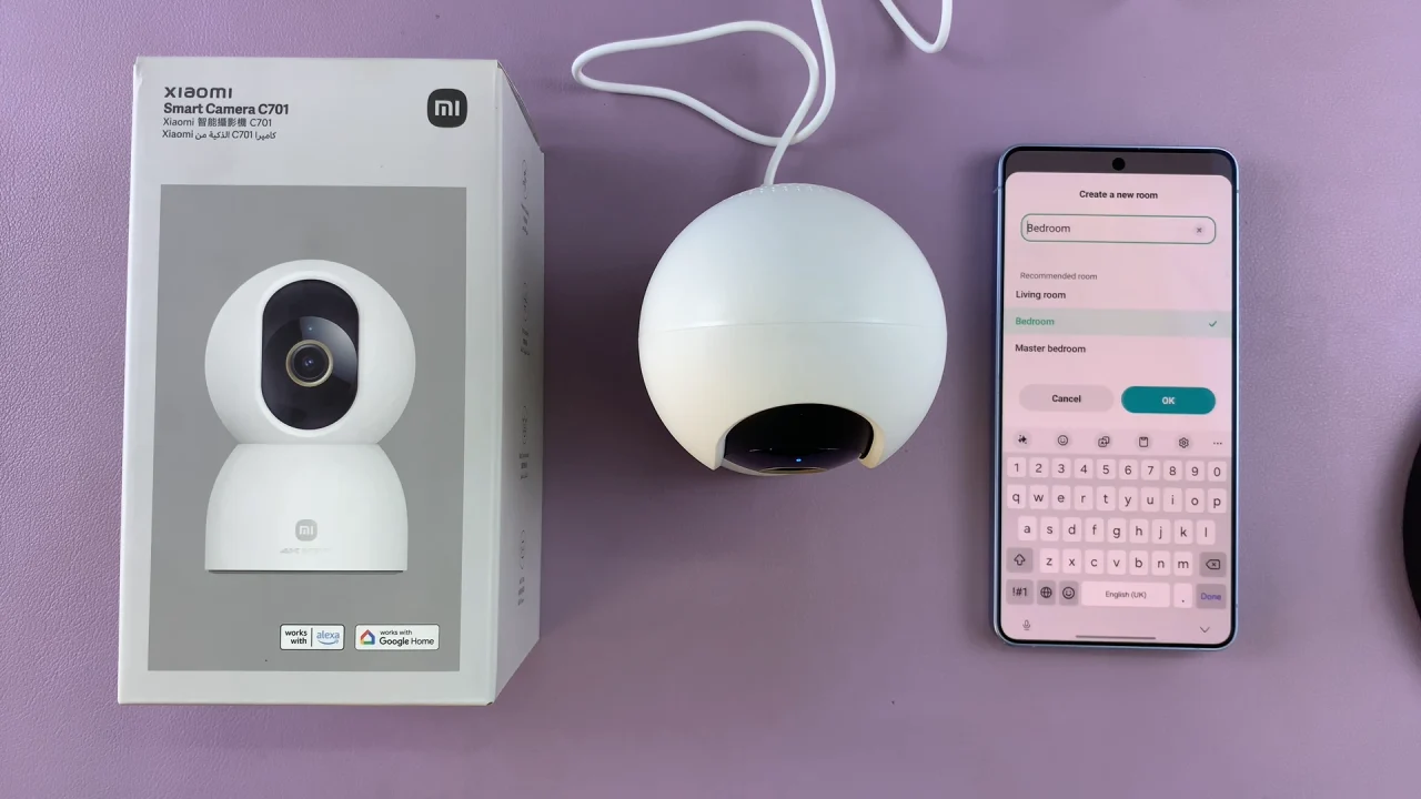 Xiaomi Smart Camera C701 First Time Set Up