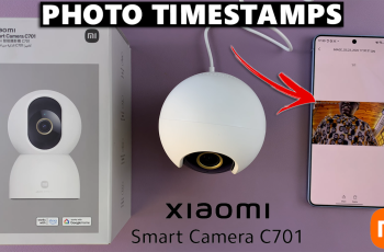 How To Add Timestamps To Photos On Xiaomi Smart Camera C701