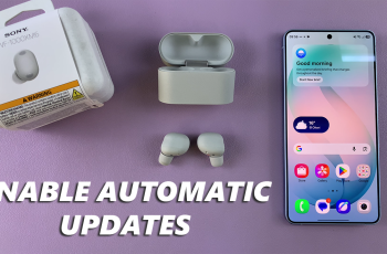 How To Automatically Update Sony WF-1000XM6 Earbuds