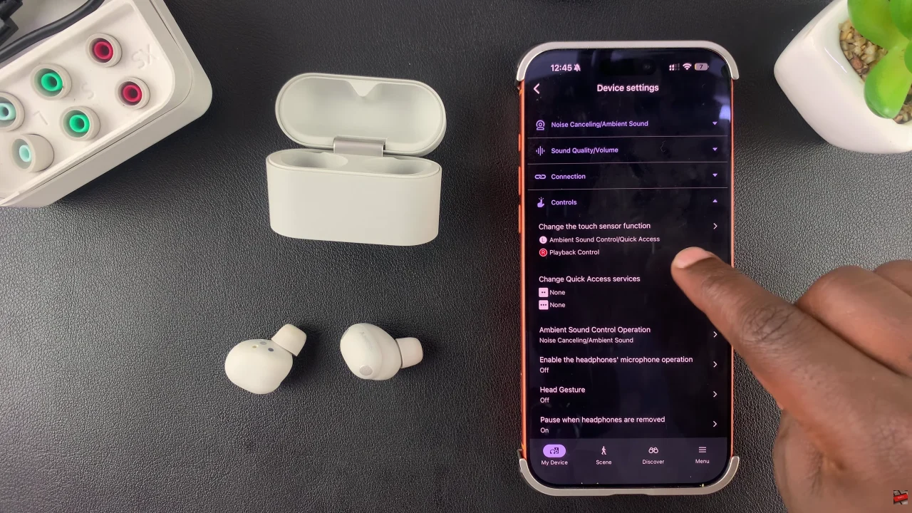 How To Disable Touch Sensor Controls On Sony WF-1000XM6
