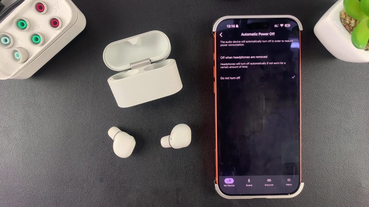 How To Enable Auto Power OFF On Sony WF-1000XM6