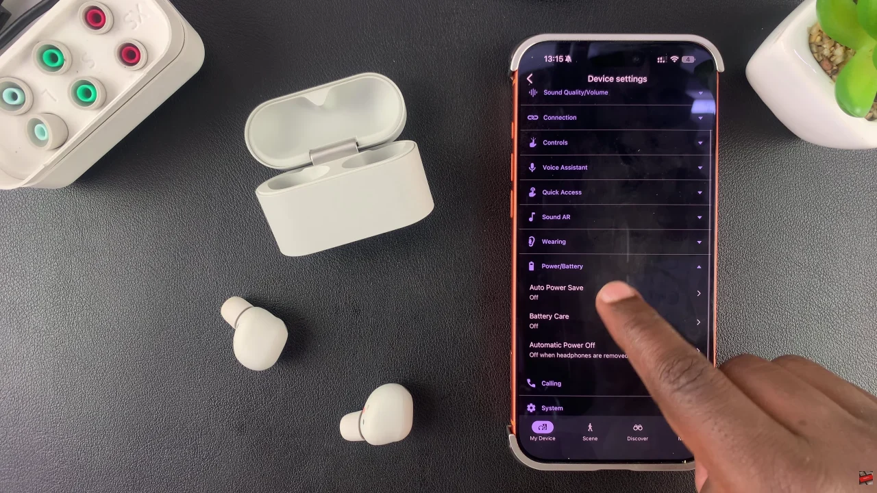 How To Enable Automatic Power Saving Mode On Sony WF 1000XM6