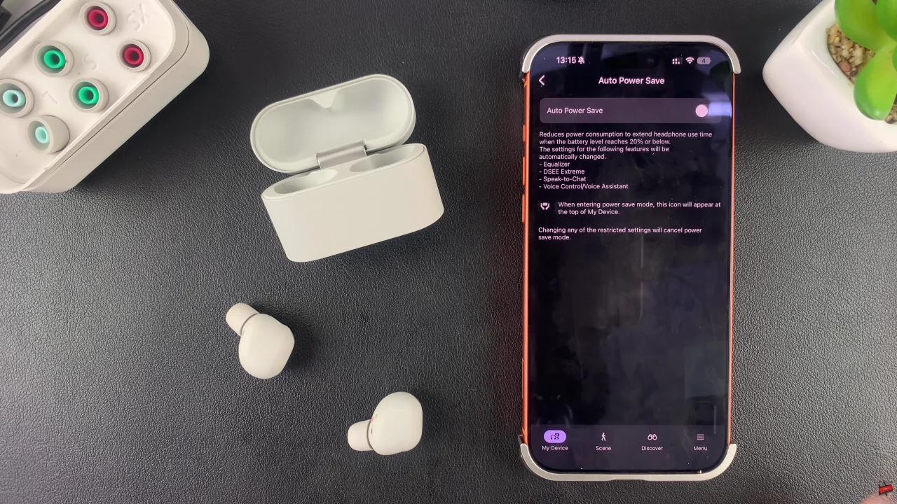 How To Enable Automatic Power Saving Mode On Sony WF 1000XM6