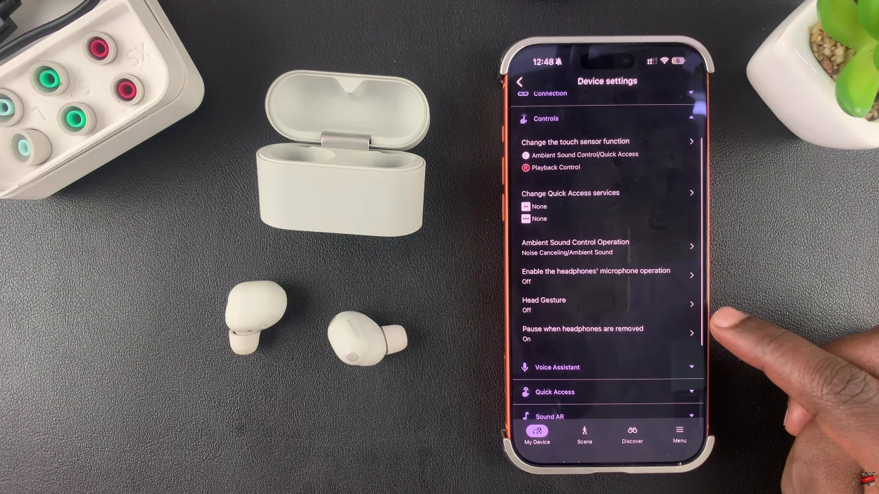 How To Enable Head Gestures On Sony WF-1000XM6