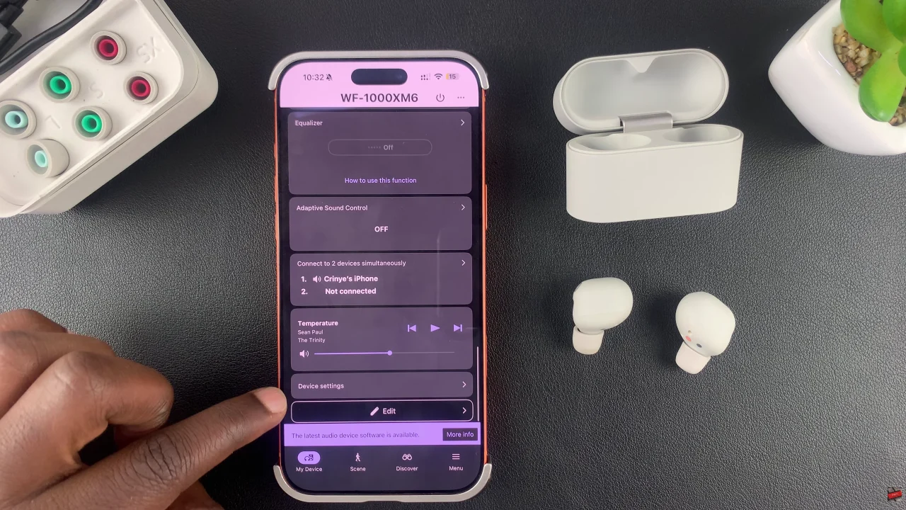 How To Enable Speak-To-Chat On Sony WF-1000XM6