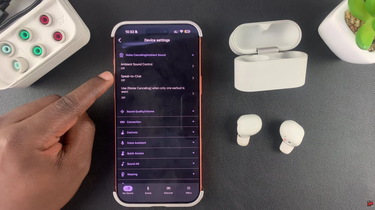 How To Enable Speak-To-Chat On Sony WF-1000XM6