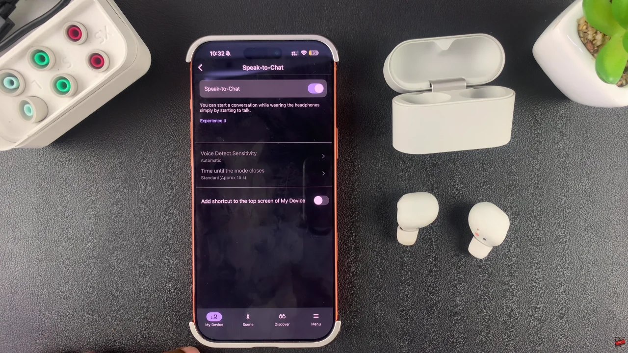 How To Enable Speak-To-Chat On Sony WF-1000XM6