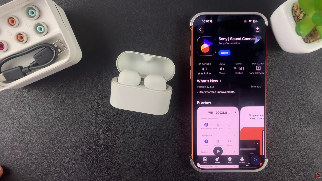 How To Pair Sony WF-1000XM6 Earbuds With iPhone