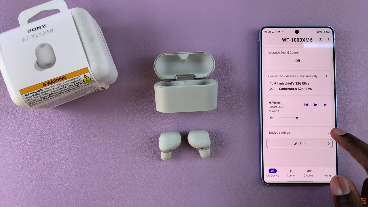 How To Perform Earbud Fit Test On Sony WF-1000XM6