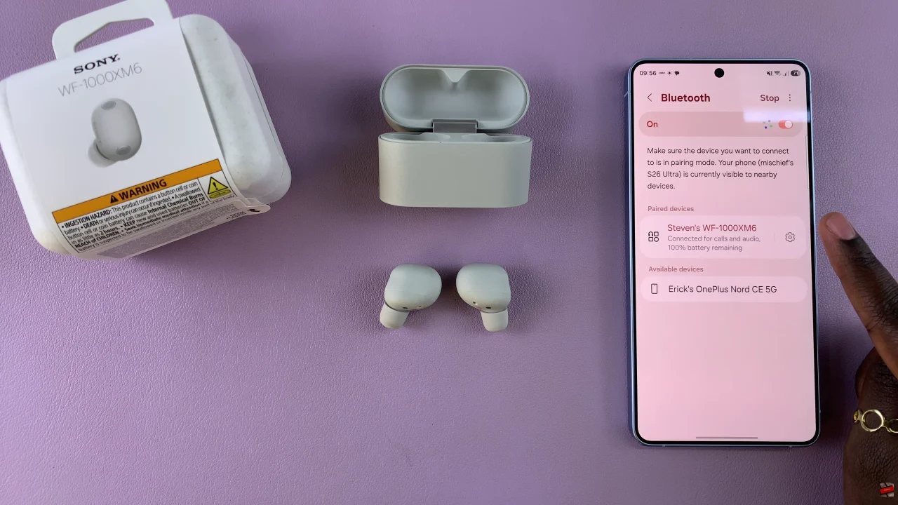 How To Rename Sony WF-1000XM6 Earbuds On Android