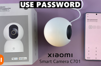 How To Set Password On Xiaomi Smart Camera C701