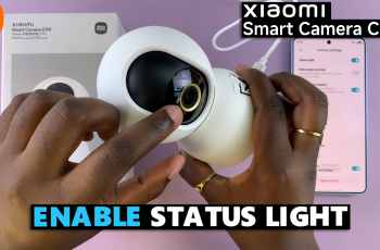 How To Turn ON Status Light Of Xiaomi Smart Camera C701