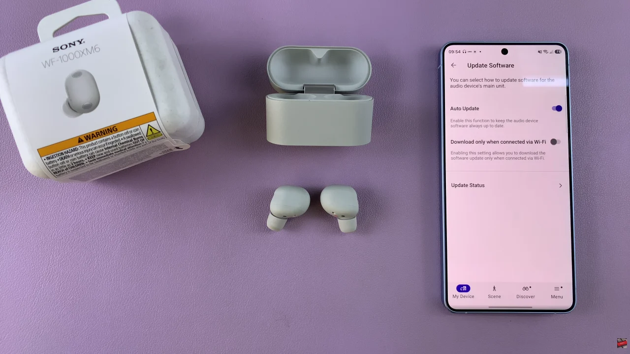 How To Update Sony WF-1000XM6