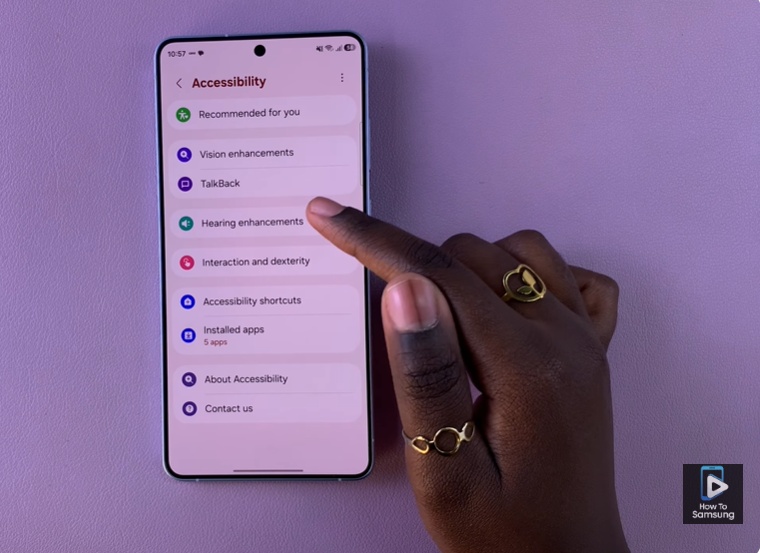 How To Turn ON Live Captions On Samsung Galaxy S26 / S26 Ultra