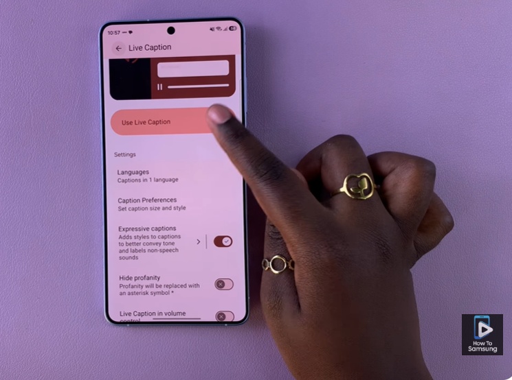 How To Turn ON Live Captions On Samsung Galaxy S26 / S26 Ultra