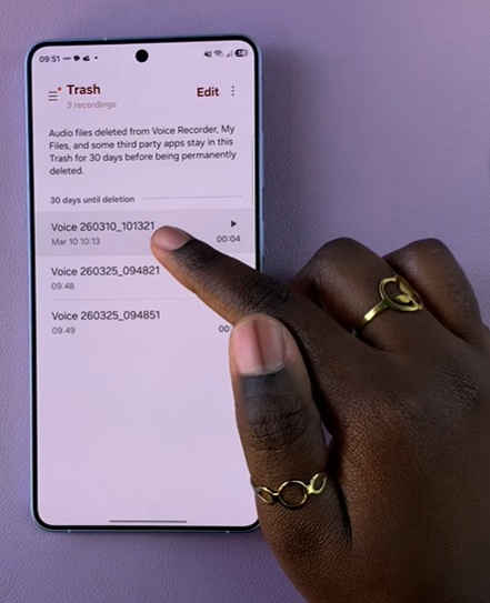 How To Recover Deleted Voice Recordings On Samsung Galaxy S26 Ultra
