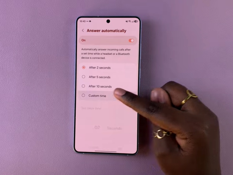 How To Auto Answer Incoming Calls On Samsung Galaxy S26 Ultra