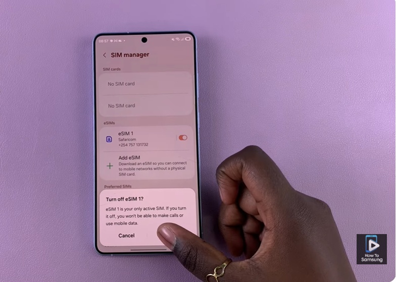 How To Disable eSIM On Samsung Galaxy S26 Ultra