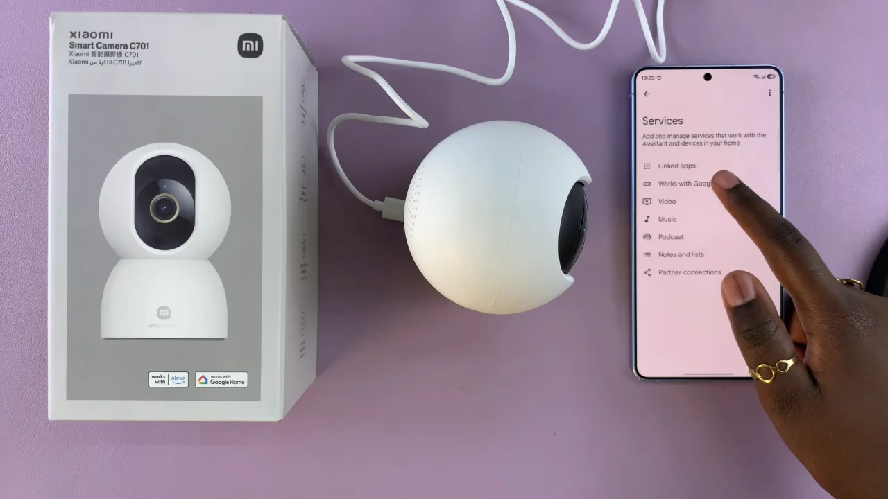 Link Xiaomi Smart Camera C701 To Google Home