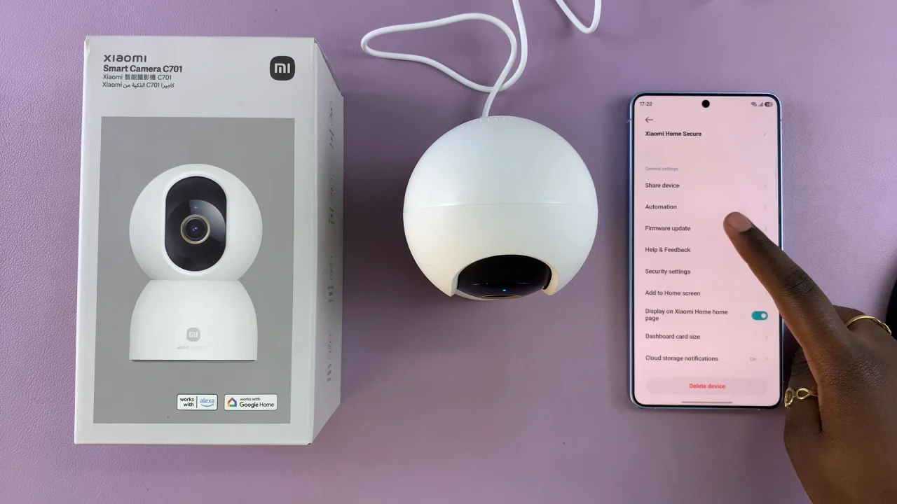 How To Update Xiaomi Smart Camera C701