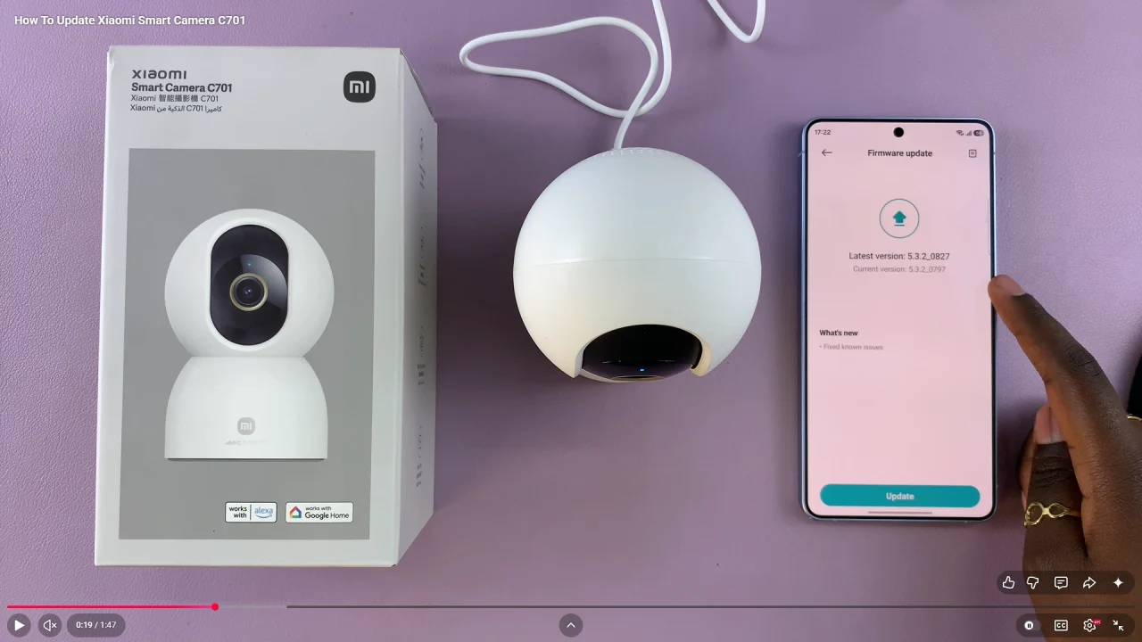 Update Xiaomi Smart Camera C701