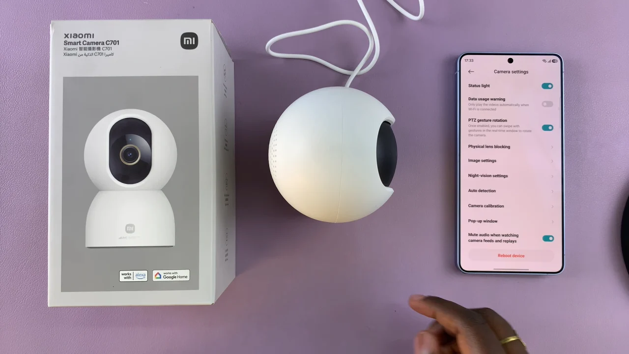 Turn ON Status Light Of Xiaomi Smart Camera C701