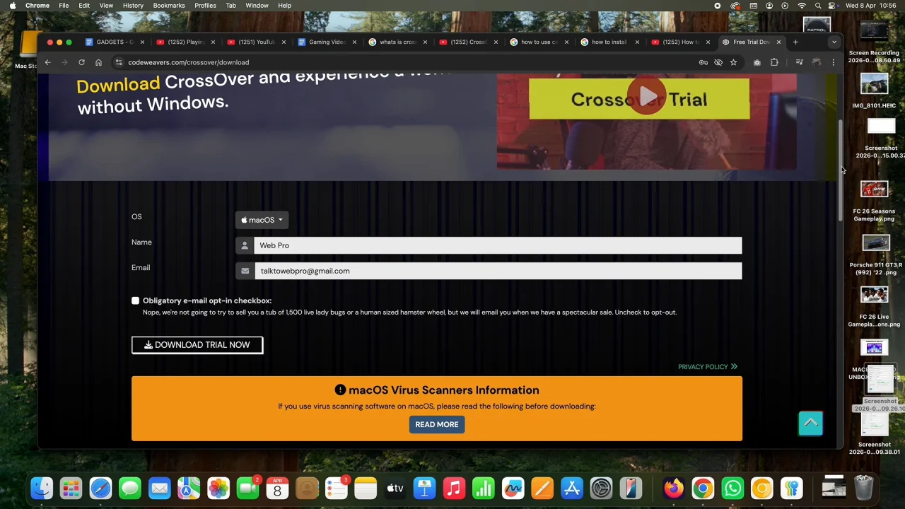 Official Crossover Website