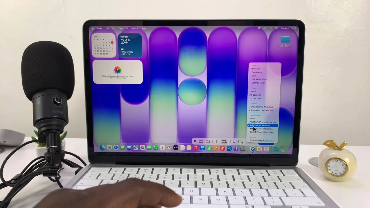 How To Use External USB Microphone To MacBook Neo