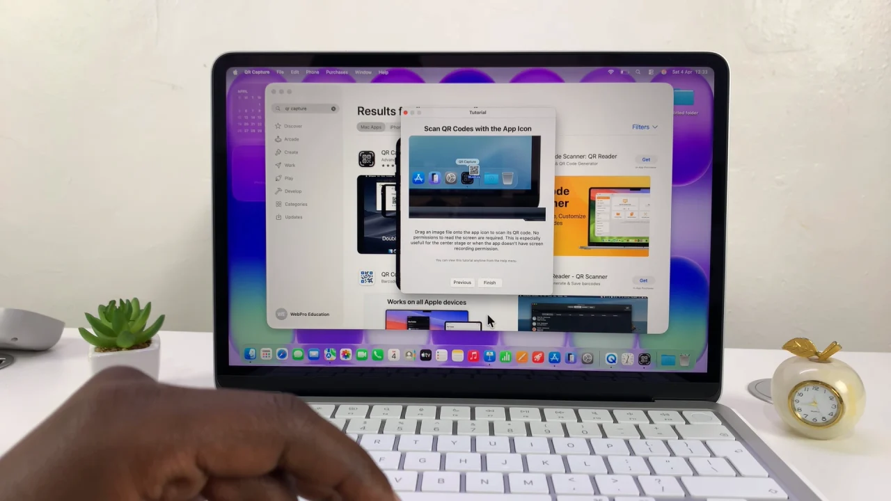 How To Scan QR Codes On MacBook Neo