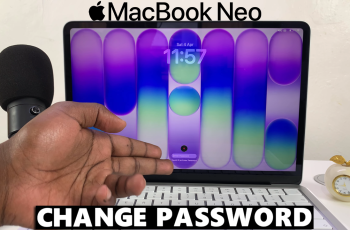 How To Change Password On MacBook Neo