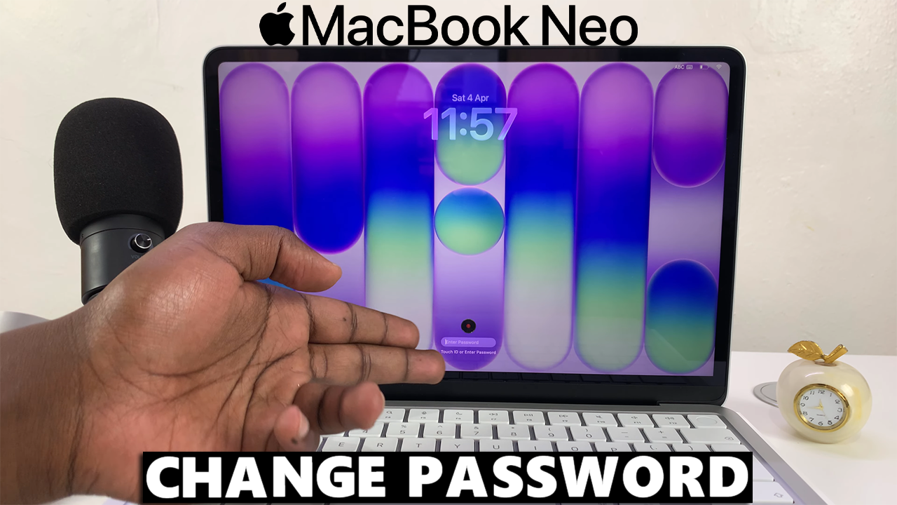 How To Change Password On MacBook Neo