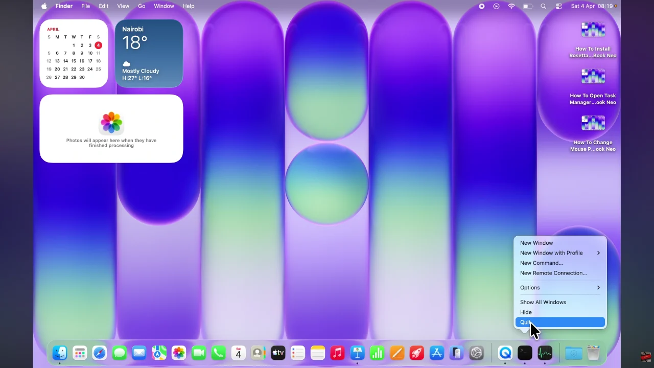 How To Close Apps On MacBook Neo