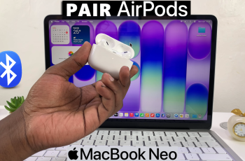How To Connect AirPods To MacBook Neo